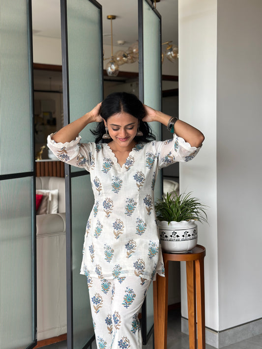 Floral Cotton Co-ord Set