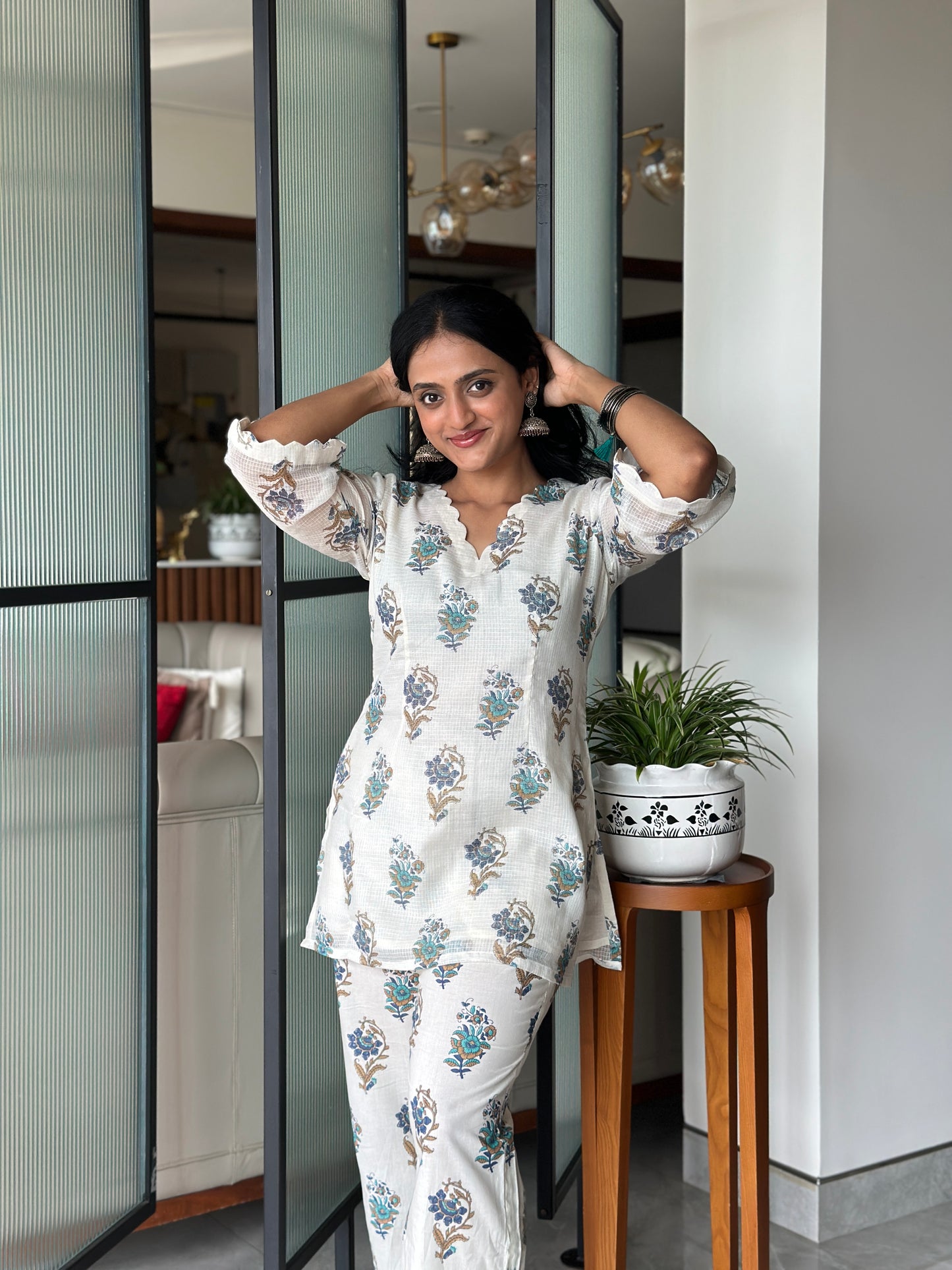 Floral Cotton Co-ord Set