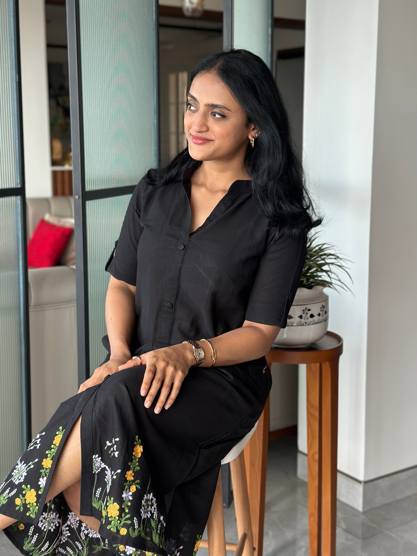 Midnight Garden Dress