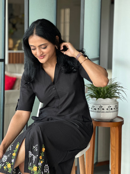 Midnight Garden Dress