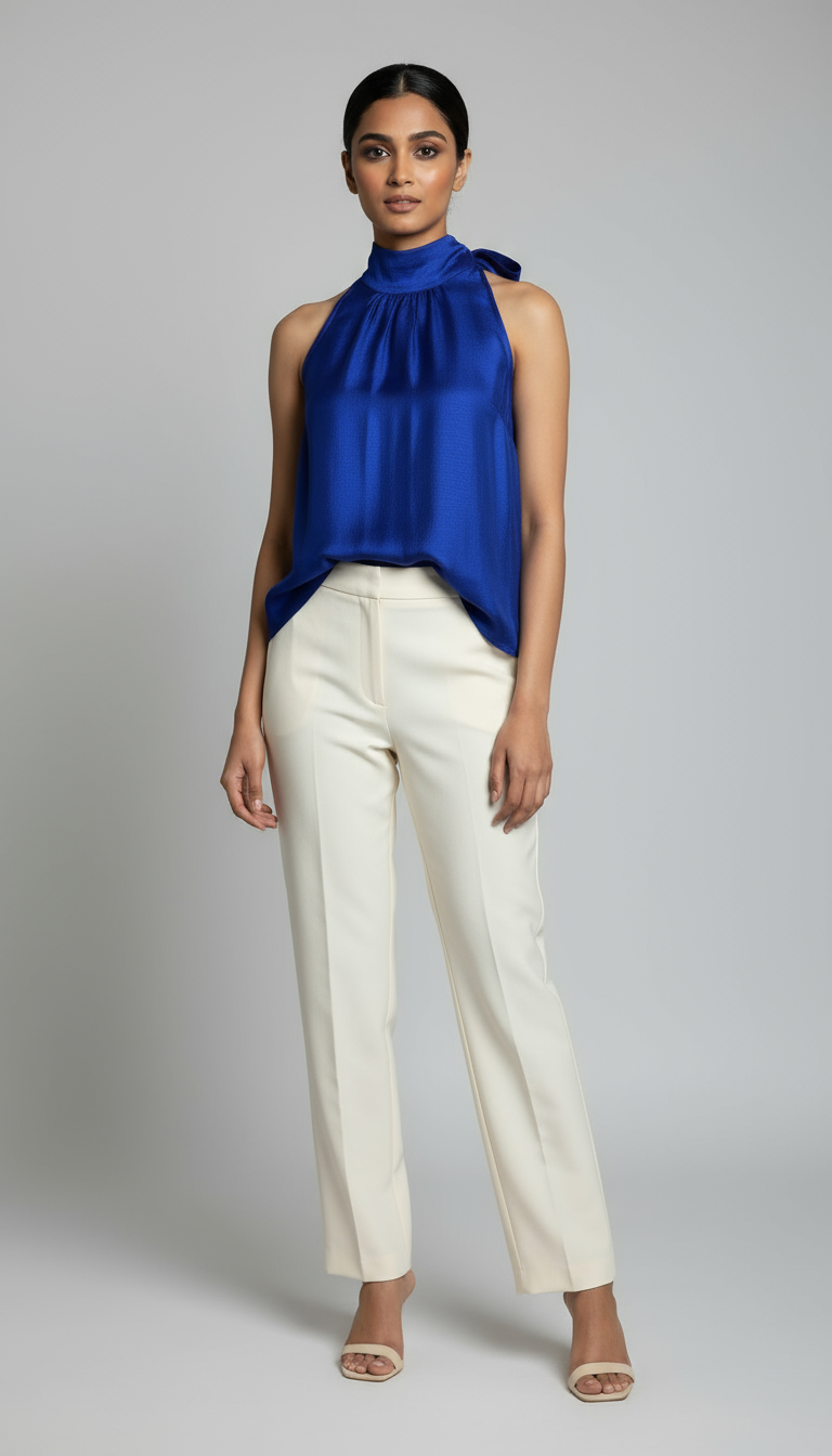 Sapphire Dreams Halter Top